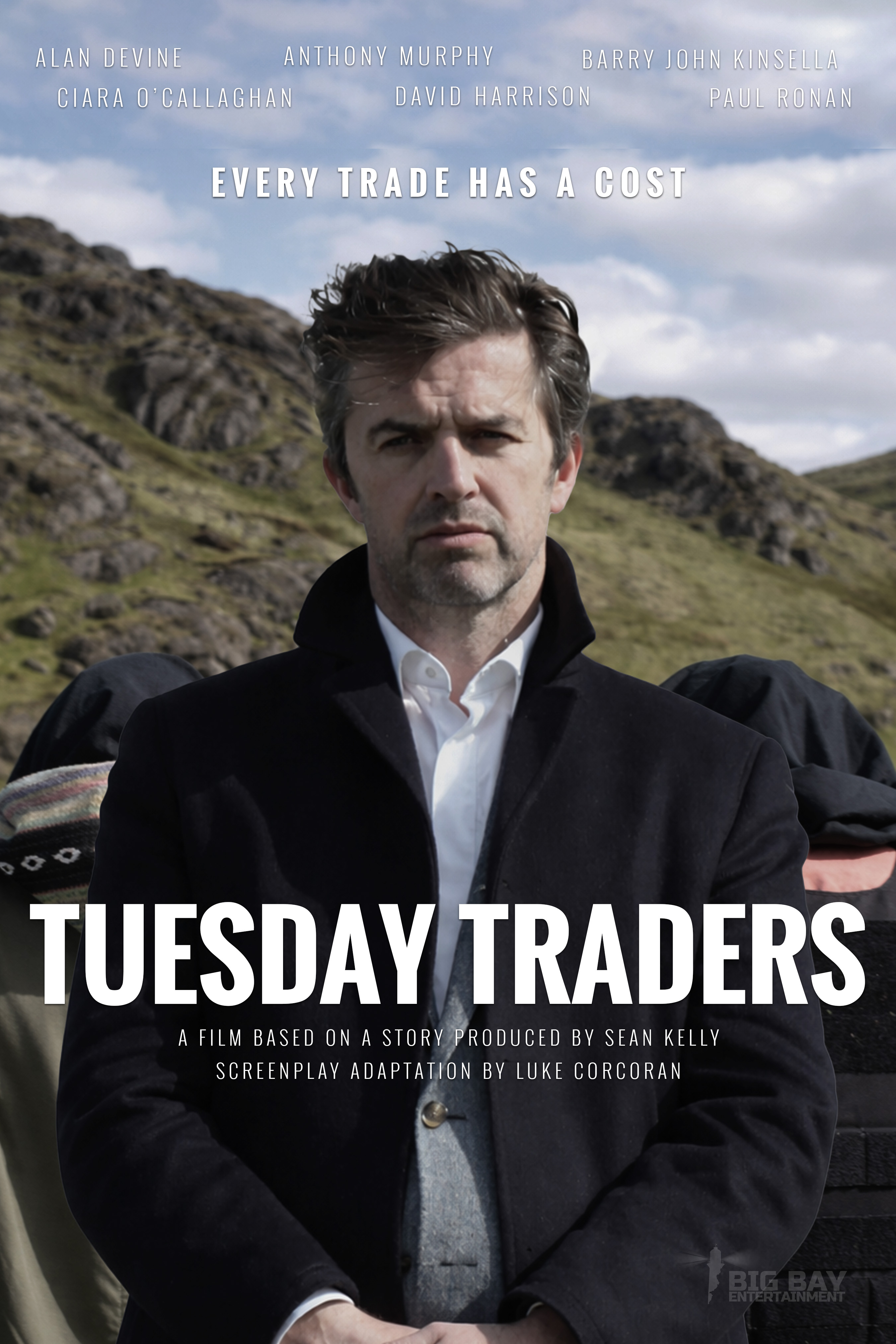 Tuesday Traders poster artwork featuring Alan Devine